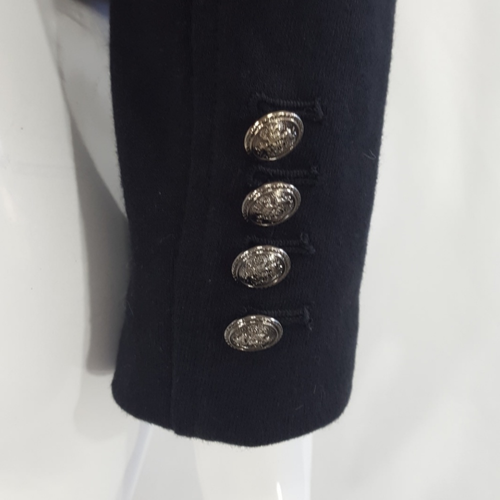 Romeo & Juliet Couture Black Military-Style Double Breasted Blazer - Picture 5 of 7